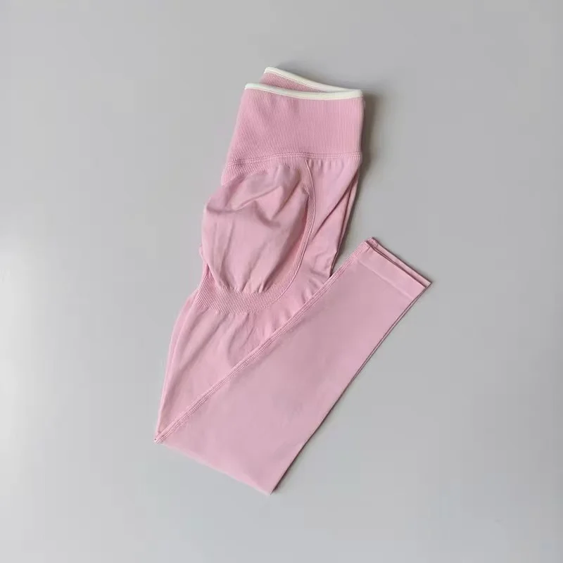 Peach Butt Yoga Pants, High-Waisted Butt-Lifting Fitness Pants for Women, Highly Elastic Quick-Drying Tight Leggings for Workout 3