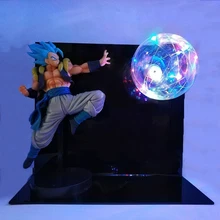  Dragon Ball Z Ultra Instinct Son Goku Action Figures DIY Lamp Figure DBZ Strength Bombs LED Bedroom Decorative Collection Toys 