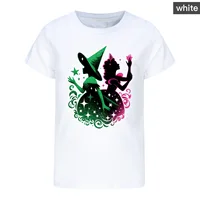 Funny WICKED T-Shirt Kids Fashion Doll Printed Tees Toddler Girl 2024 Summer Cotton T Shirt Boys Short Sleeve Tops3920 2