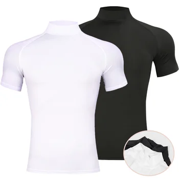 Men’s Compression Turtleneck Tee 1