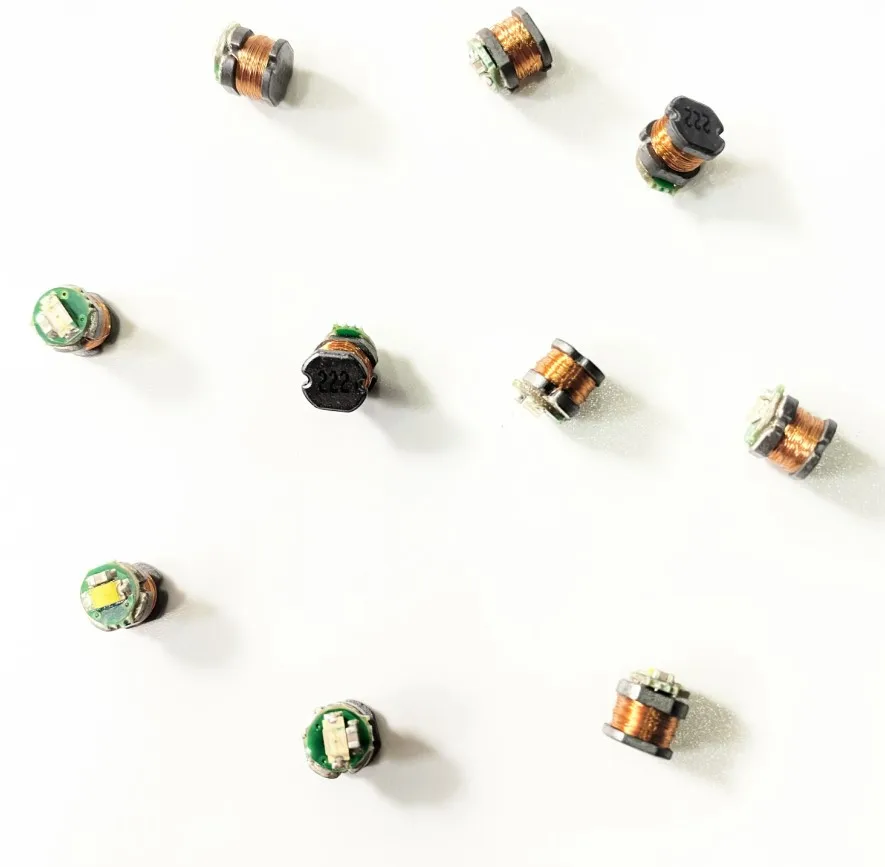 Taidacent 50PCS Wireless Leds Lights Magnetic Inductive Led Light 5.4mm ...
