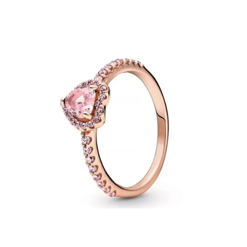 Spring Daisy Flower Ring 2025 Size 6 7 8 9 for 925 Sterling Silver Jewelry Rose Gold Color
