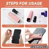 Q2 Microfiber Screen Cleaner Spray Bottle Set Mobile Phone Ipad Computer Microfiber Cloth Wipe Iphone Cleaning Glasses Wipes 6