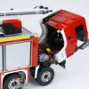 1/14 Metal Chassis Snozzle High-reach Extendable Turret 8x4 RC Fire Truck Sprinkler Painted Assembled Light Sound RC Truck 5