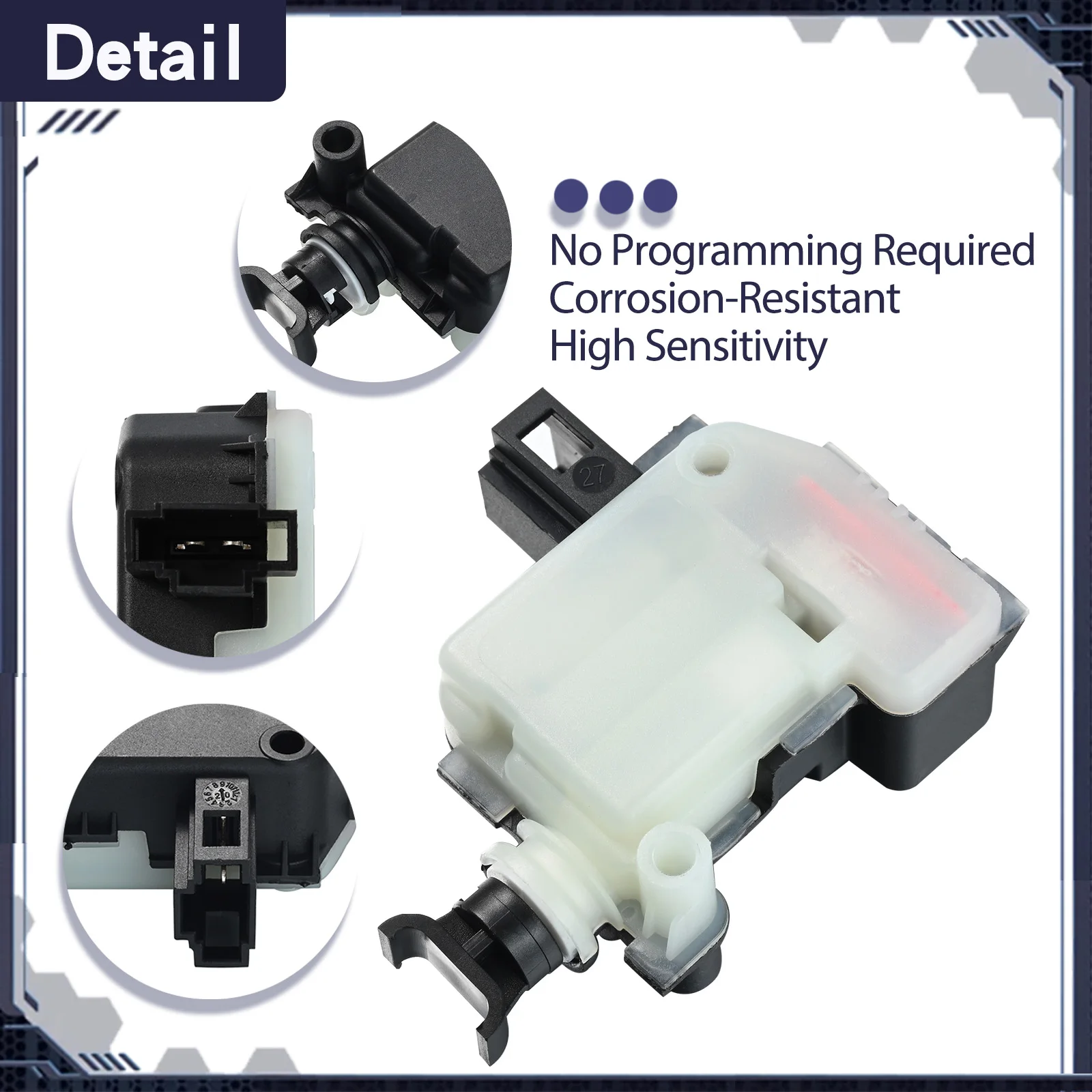 Rear Trunk Lock Actuator Servo Motor 3B0959781 For VW Jetta Golf MK4 Beetle Polo Passat B5 Audi A6 S6 RS6 3B0959781C 3B5827061B