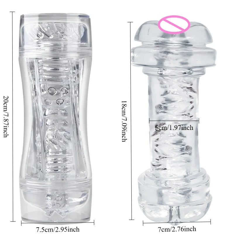 Realistisk manuell onanator för män vagina cup_voghion.com