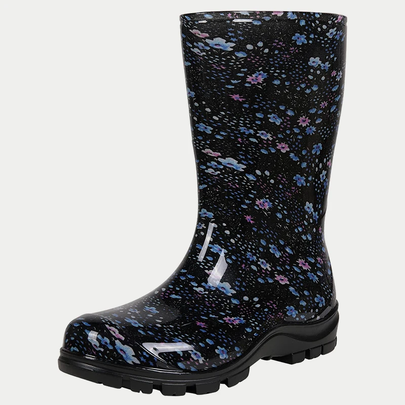 Waterproof Rubber Rain Boots For Women Summer Garden Outdoor