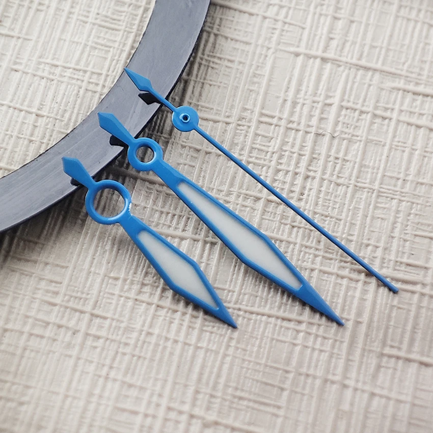 NH35 Hands watch accessories white blue red black green luminous needle suitable for NH35/NH36/NH38/4R/7S movements