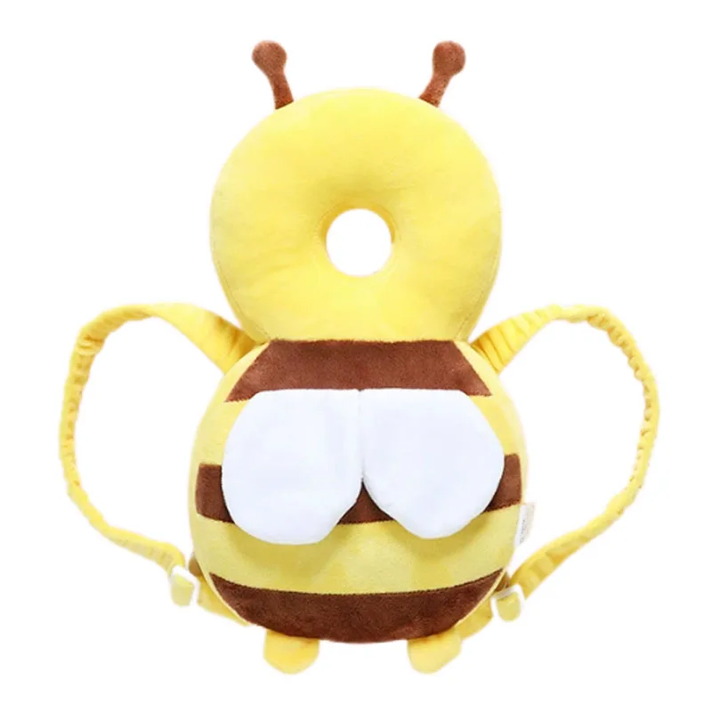 מגן פינת בטיחות לראש תינוק 1-3T מונע פציעה בגב קרטון דבורה חמודה מגן ראש