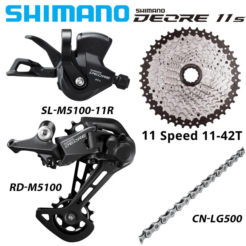シマノ DEORE M5100 1X11Speed グループセット RAPIDFIRE PLUS