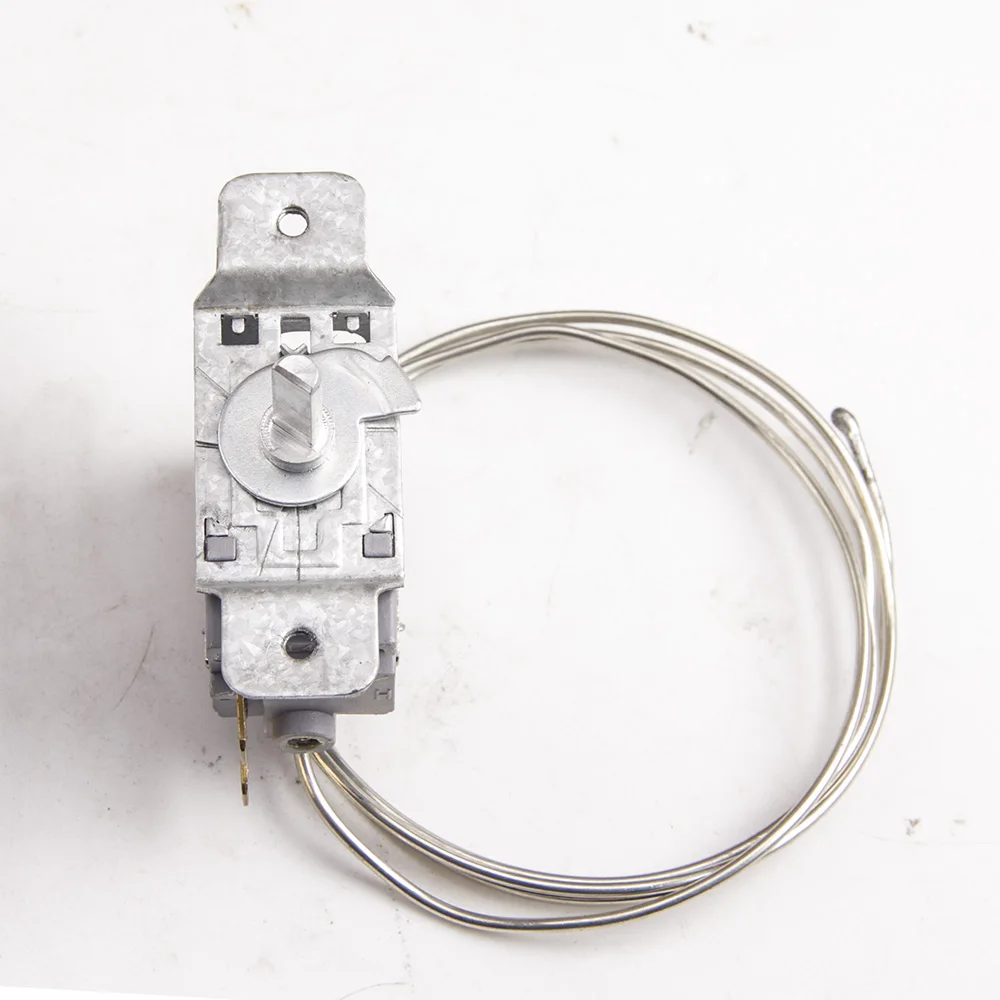 Refrigerator thermostat 4 pins metal cord freezer temperature controller  switch 2 foot fridge cooling freezer parts WPF22G