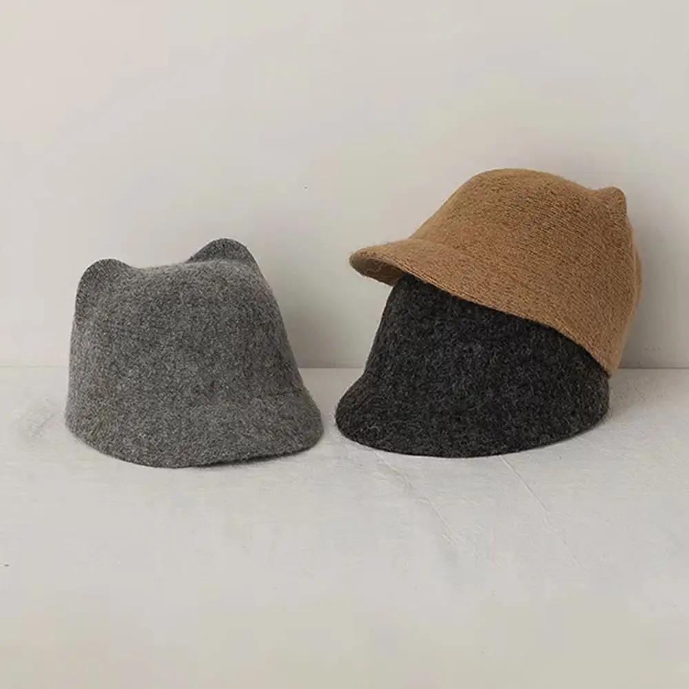 Wool Equestrian Hat for Kids Adjustable Breathable