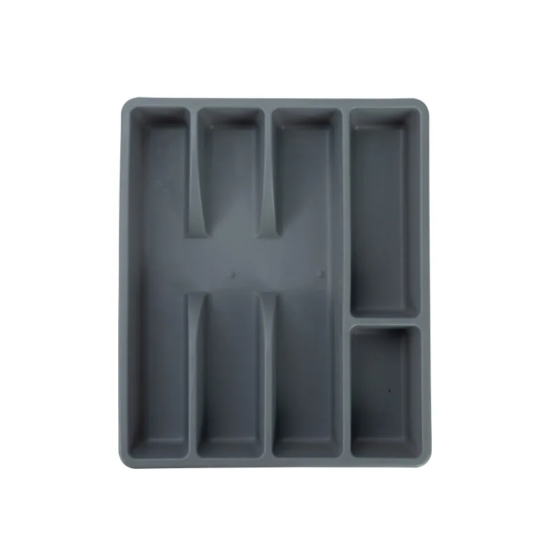 Drawer Kitchen Drawer Organizers Holder Utensil Organizer Cutlery Storage Holder Organizer Tray Plastic Flatware Kitchen Tools