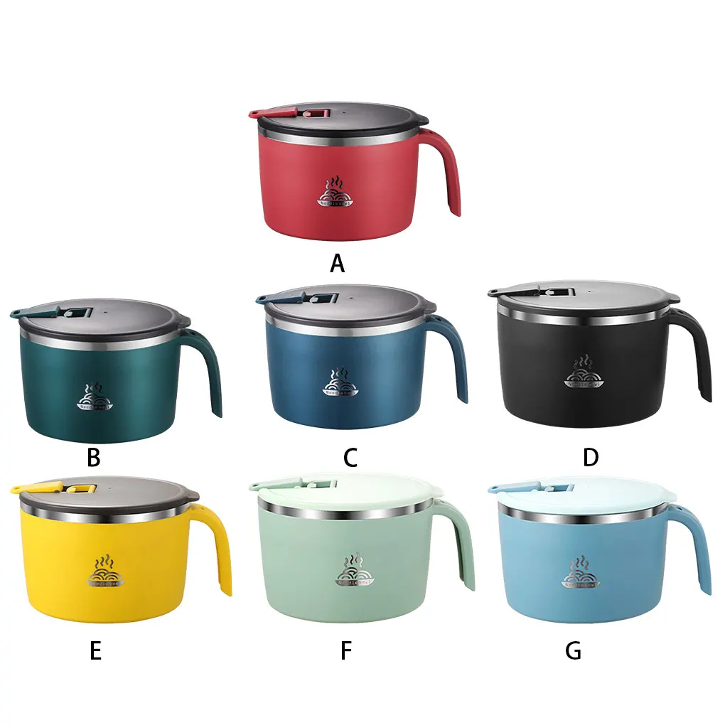 

Stylish Ramen Bowl Lightweight And Portable For Easy Carrying Suitable For All Occasions Stainless