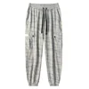 Plus Size Camouflage Cargo Pants Men 10XL 9XL 8XL 7XL 6XL Multi-Pockets Sweatpants Ice Silk Joggers Breathable Harem Trousers 4
