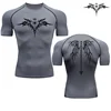Casual Anime Print Running Compression T-Shirt Men's Quick-Drying Fitness Sportswear Gym Sports Long Sleeve Breathable Top S-3XL 3