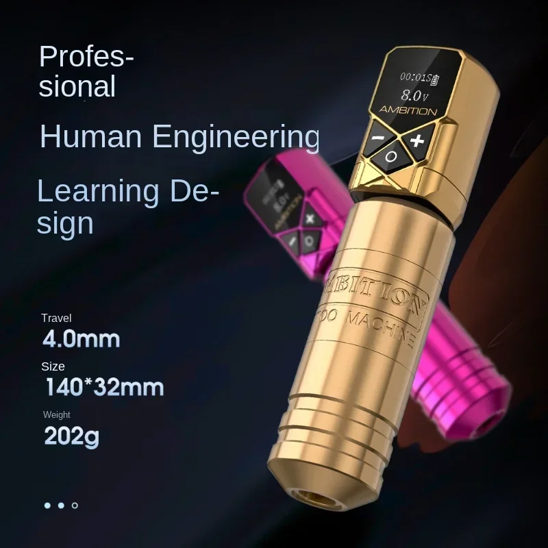 

3Kinds of Stroke Switching TattooPenBrushlessMotorTattoo MachineProfessional Tattoo MachineAll-in-One Machine All-in-One Machine