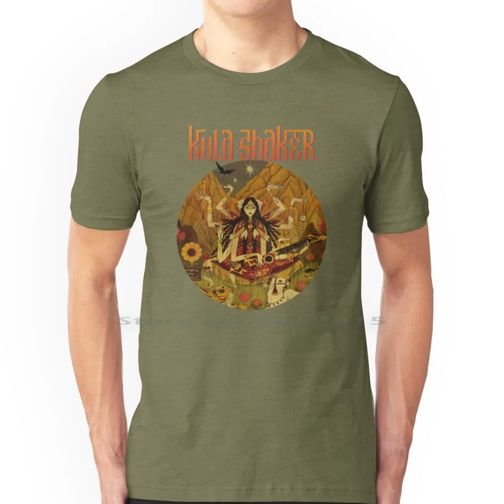 Kula Shaker 20 T Shirt 100% Cotton Kulashaker Indie Hindi