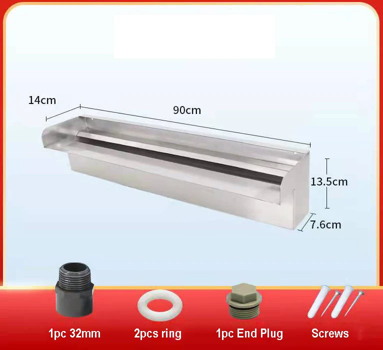 Fontein waterval - zwembad accessoires kopen