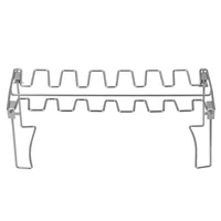 Rôti de barbecue en acier inoxydable antiadhésif, cuisse jetable T1 4