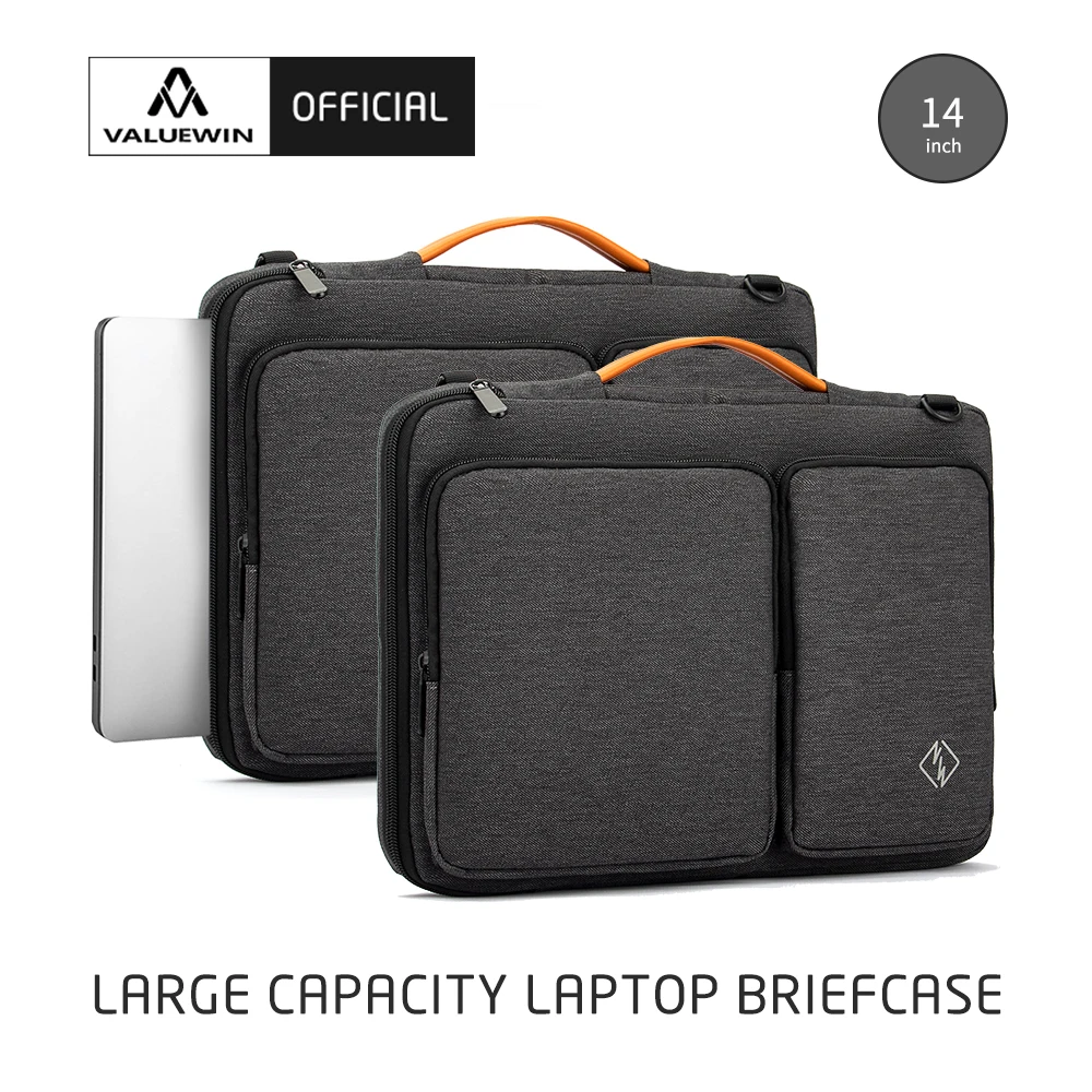 

Laptop Messenger Bag Sleeve Case Shoulder Backpack Carrying Case 14 inch For Computer Macbook Air Dell Waterproof Women Men