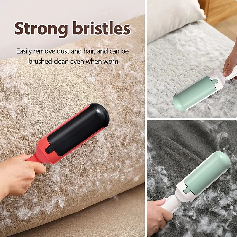 Pet Hair Remover Multi Purpose Dog Cat Fur Cleaning Brush Sofa Bed Clothes Fluff Lint Roller Remover Household Cleaning Tools 2