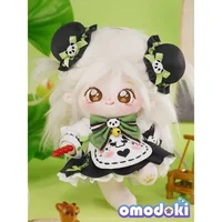 20cm cotton doll doll clothing Zhizhu Changle doll panda maid plush clothes 2