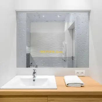 68uf 8pcs Auto piovoso pellicola chiara retrovisore mirror pellicola impermeabile antidolo protettiva