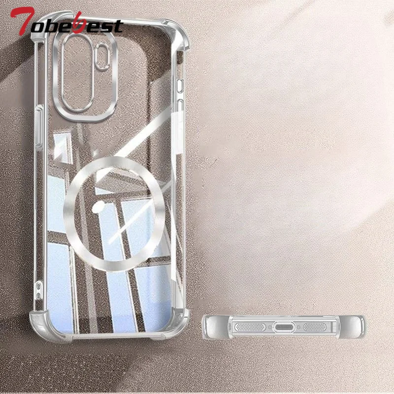 Clear Shockproof Magnetic Case