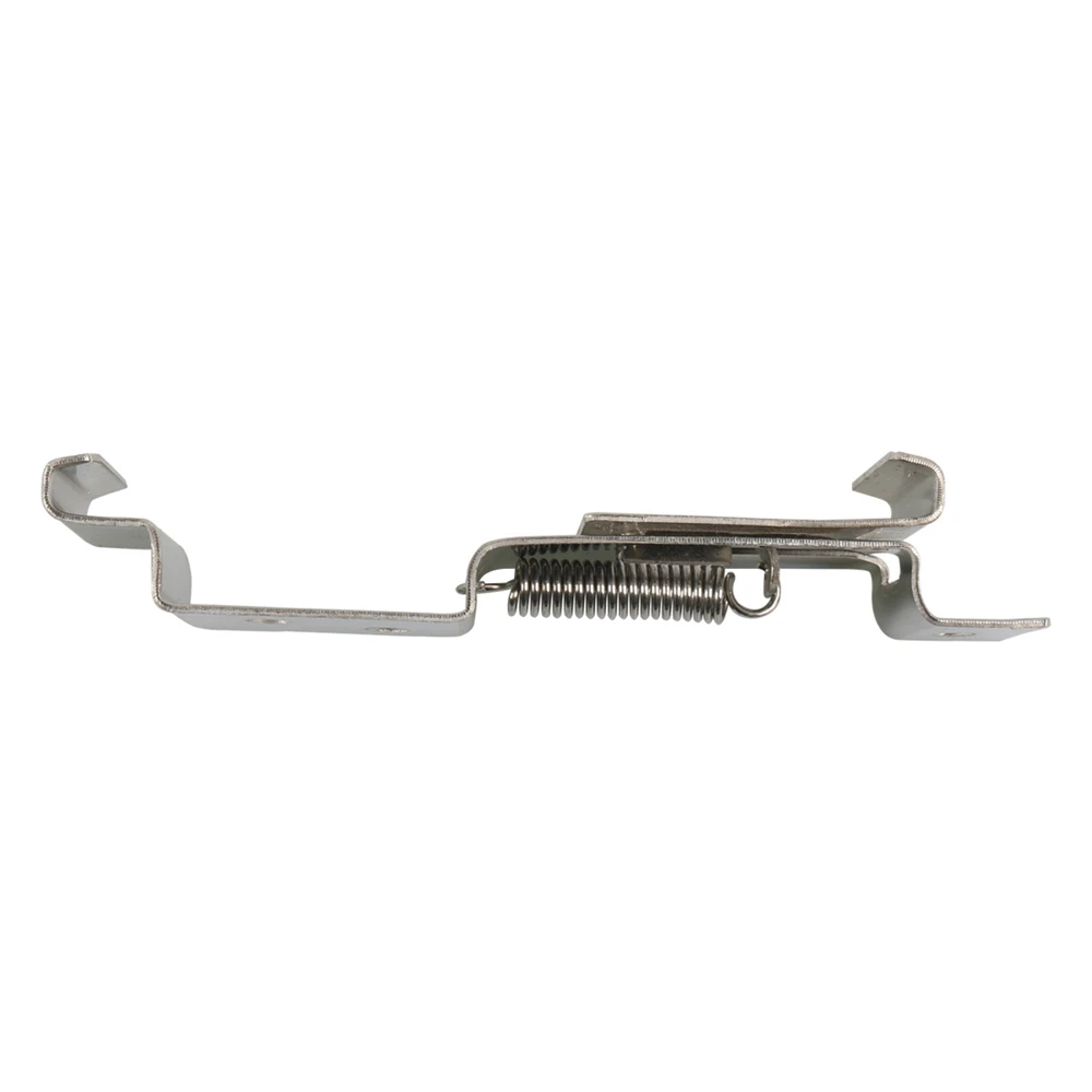4PCS Car License Plate Frame Holder Trailer Number Stainless Steel Bracket Cars Frame Holder Clamps Trailer Number Plate Clips