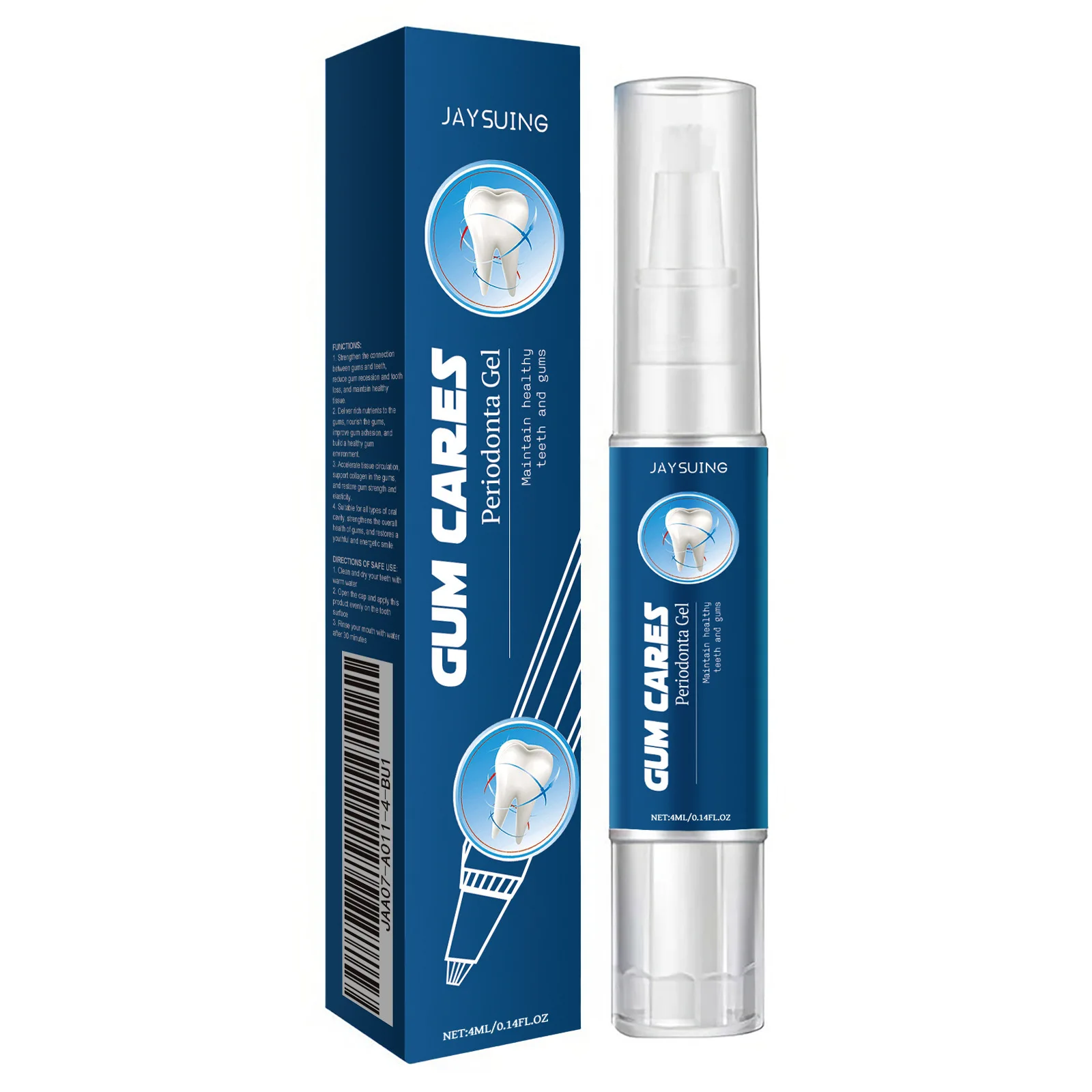 Damaged Gum Repair Care Gel Relieves Sore Gums Allergies Deep Cleaning Stains, Tartar, Swollen Sore Gums Gum Cleansing Gel