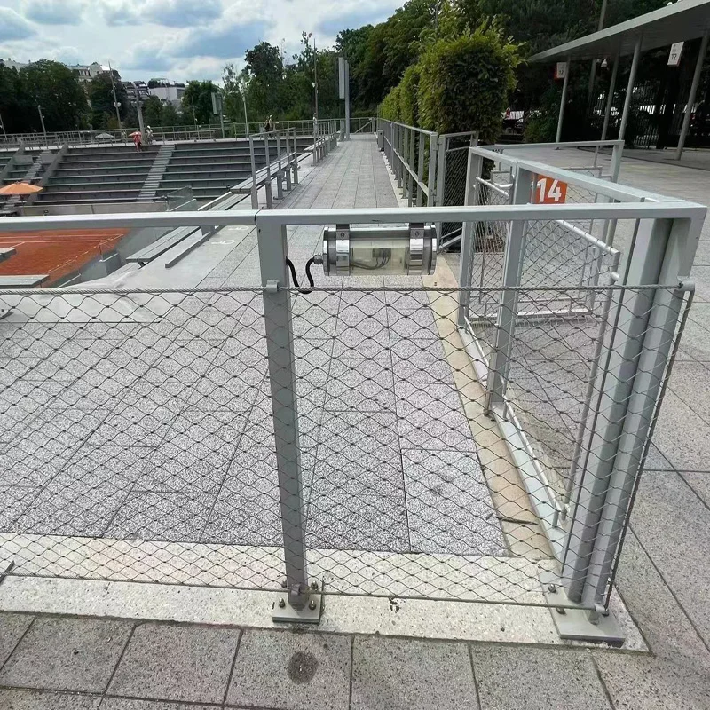 Rope Fence with Flexible Stainless Steel Wire Cable Railing Mesh