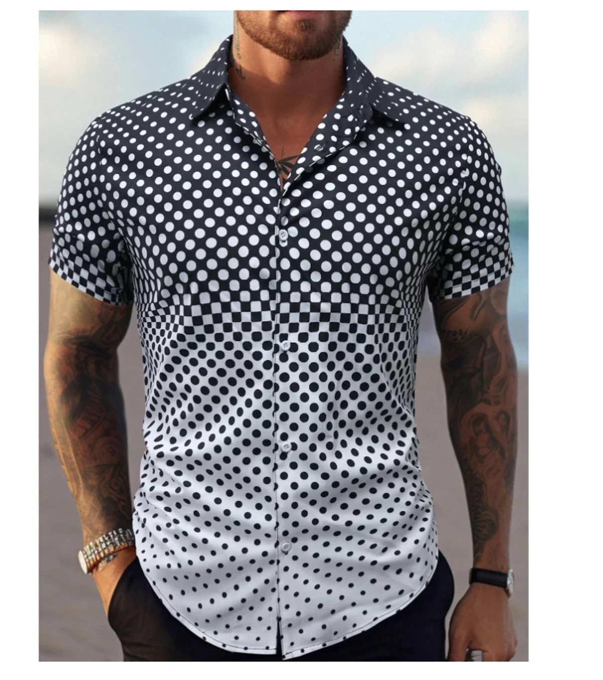 Рисунок 6 - Новинка 2024, мужская рубашка в клетку