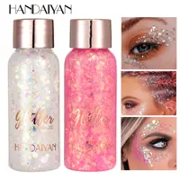 Handaiyan Eye Glitter Nail Hair Body Face Stickers Gel Art Loose Sequins Cream Diamond Jewels Rhinestones Makeup Party Festival 2