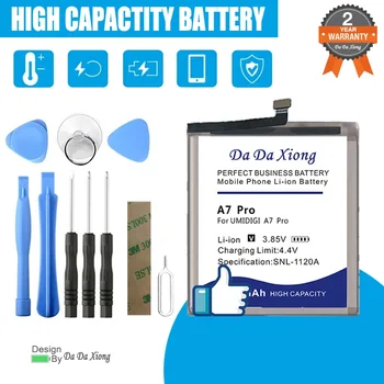 4900mAh UMI Replace Battery High Quality For UMIDIGI A7 Pro Mobile Phone Give Away Tools