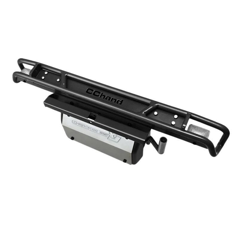 

CChand Upgrades Part SCX10 II 90046 90047 XJ Cherokee Full Metal Tail Bumper for 1/10 Remote Control Car Rc Crawler Accessories