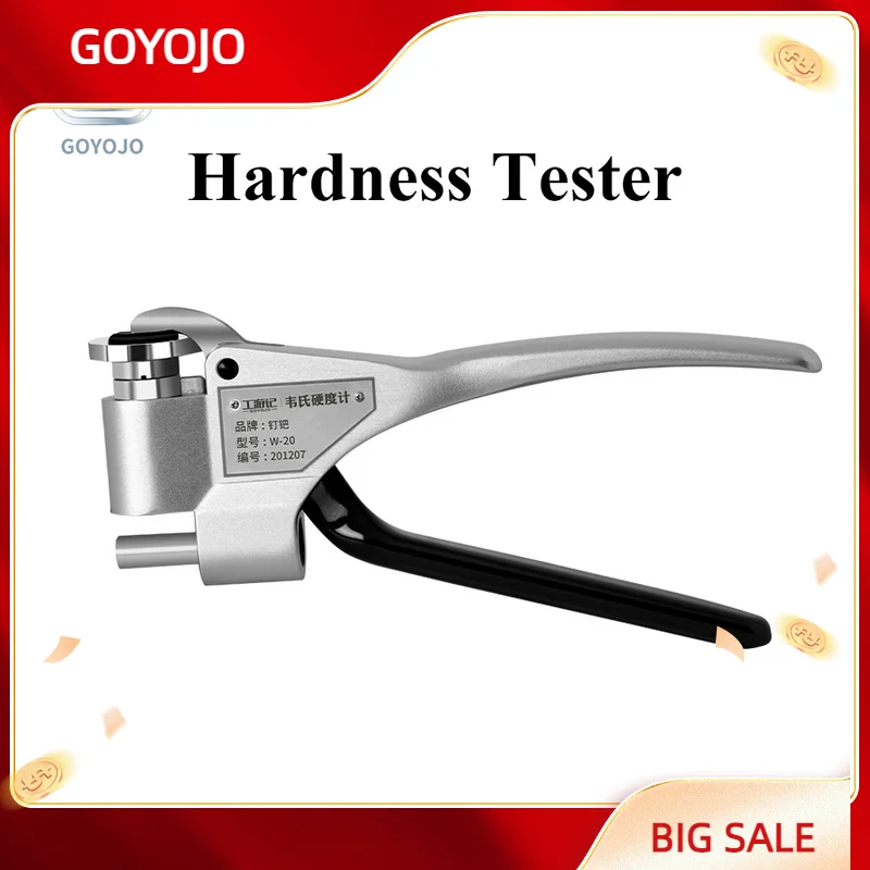 

W-20 Portable Metal Webster Hardness Tester Aluminum Alloy Webster Hardness Tester