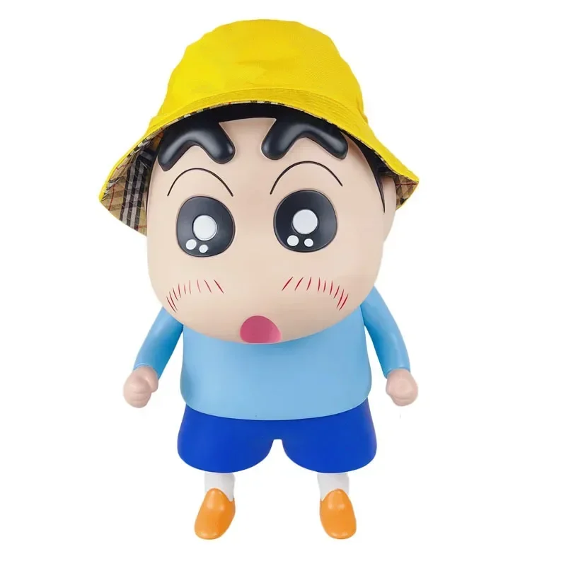 thumbnail image 1 of Figuras de crayón grandes de Shin-chan, serie periférica, modelo de coche, adorno de colección de muñecas, decoración de anime, regalos de cumpleaños y Navidad limitados, 1 of 5