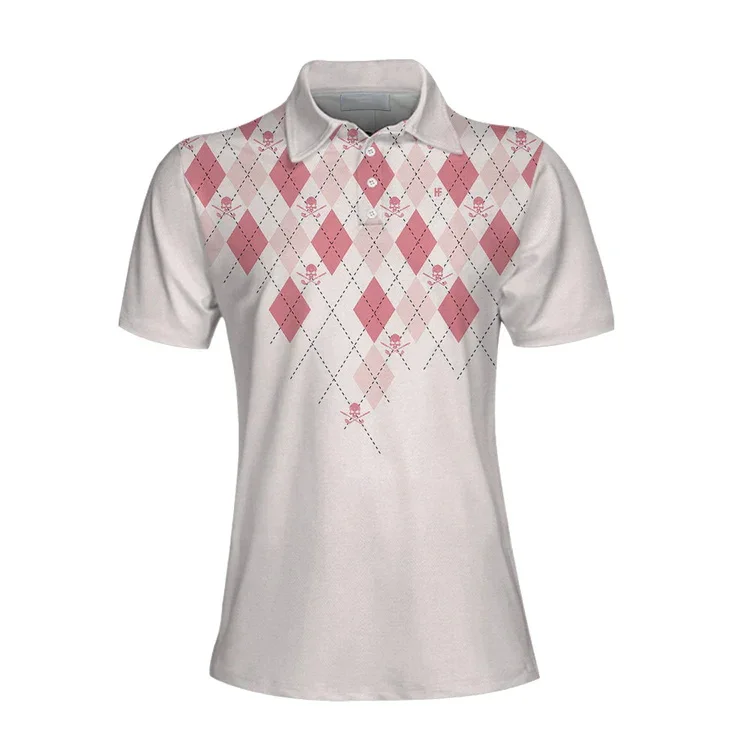 Kaffee Golf Wein Nahtlose Muster 3D Gedruckt Mode Polo Shirt Männer Frauen Kurzarm Sommer T-shirt Geschenk Für Golfer POP03 – Detail 37