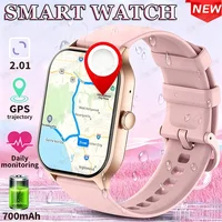 Nouvelle montre intelligente 2026 pour femmes, appels Bluetooth, GPS, suivi de la fréquence cardiaque, enregistrement du sommeil, montre intelligente pour hommes pour les sports de plein air, compatible avec Android/iOS. 1