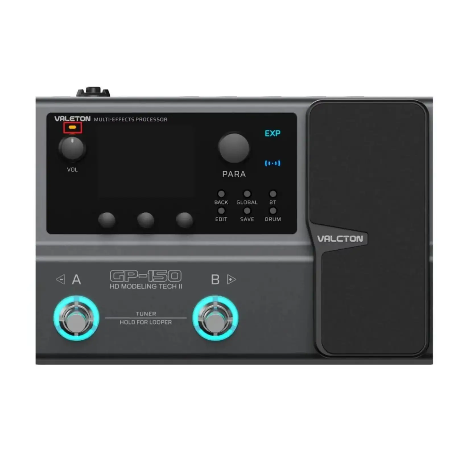 Valeton GP-150 멀티 이펙트 프로세서 (HD 모델링 기능 탑재, 일렉트릭 기타/베이스용)