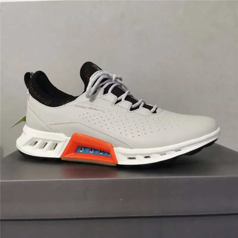 Genuine Leather Golf Shoes for Men Brand Outdoor Golf Training Sneakers Leather Trainers