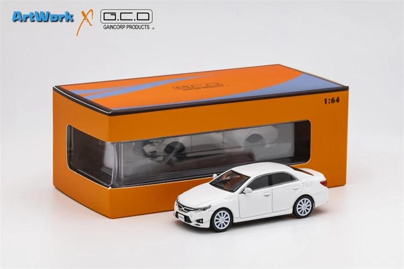 

GCD 1:64 Mark X Gen2 Sport 350S (GRX133) белый литая модель автомобиля