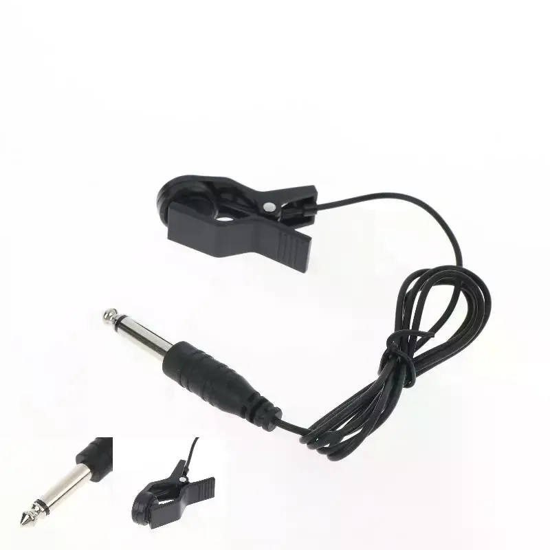 Portable Clip-On Piezo Pickup Microphone