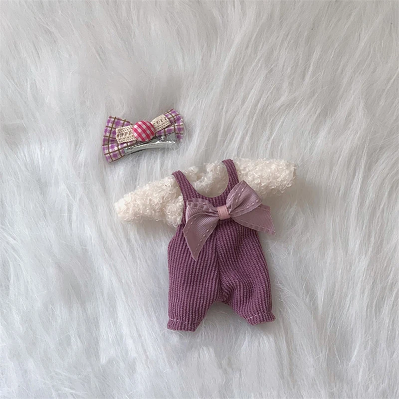 1:8 인형의 집 옷, 하이 엔드 드레스 업 스커트 슈트, 패션 16cm 인형 옷 스커트 슈트, 어린이용 최고의 선물, DIY 여아 장난감