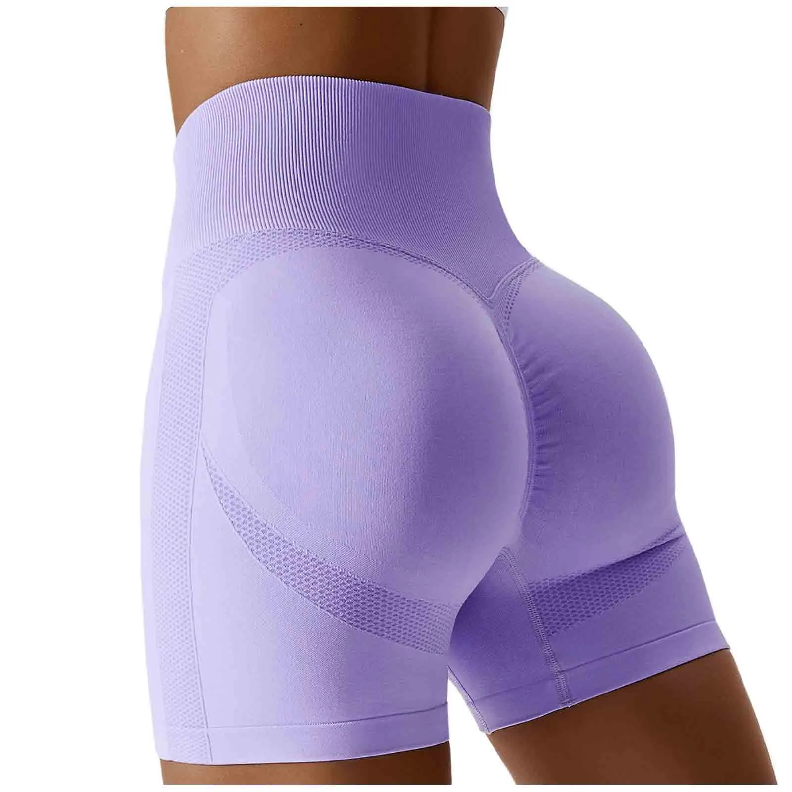 

Women's Sports Leggings High Waist Opa Butt Push Up Booty Leggings Seamless Compression Gym Short Pants For Sports, Yoga Workout