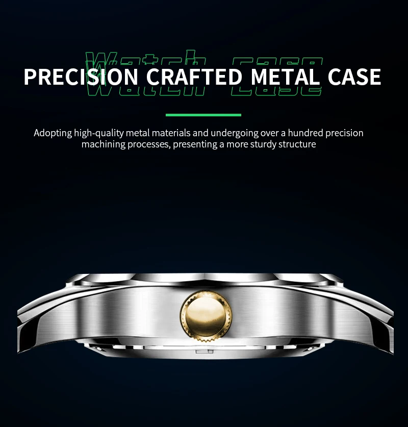 Men's watch worn with business attire