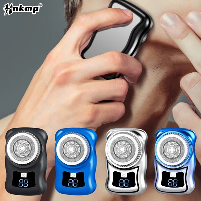 

Mini Travel Shaver For Men Pocket Size Portable Washable Car Home Razor Rechargeable Cordless Shaving Face Beard Razor