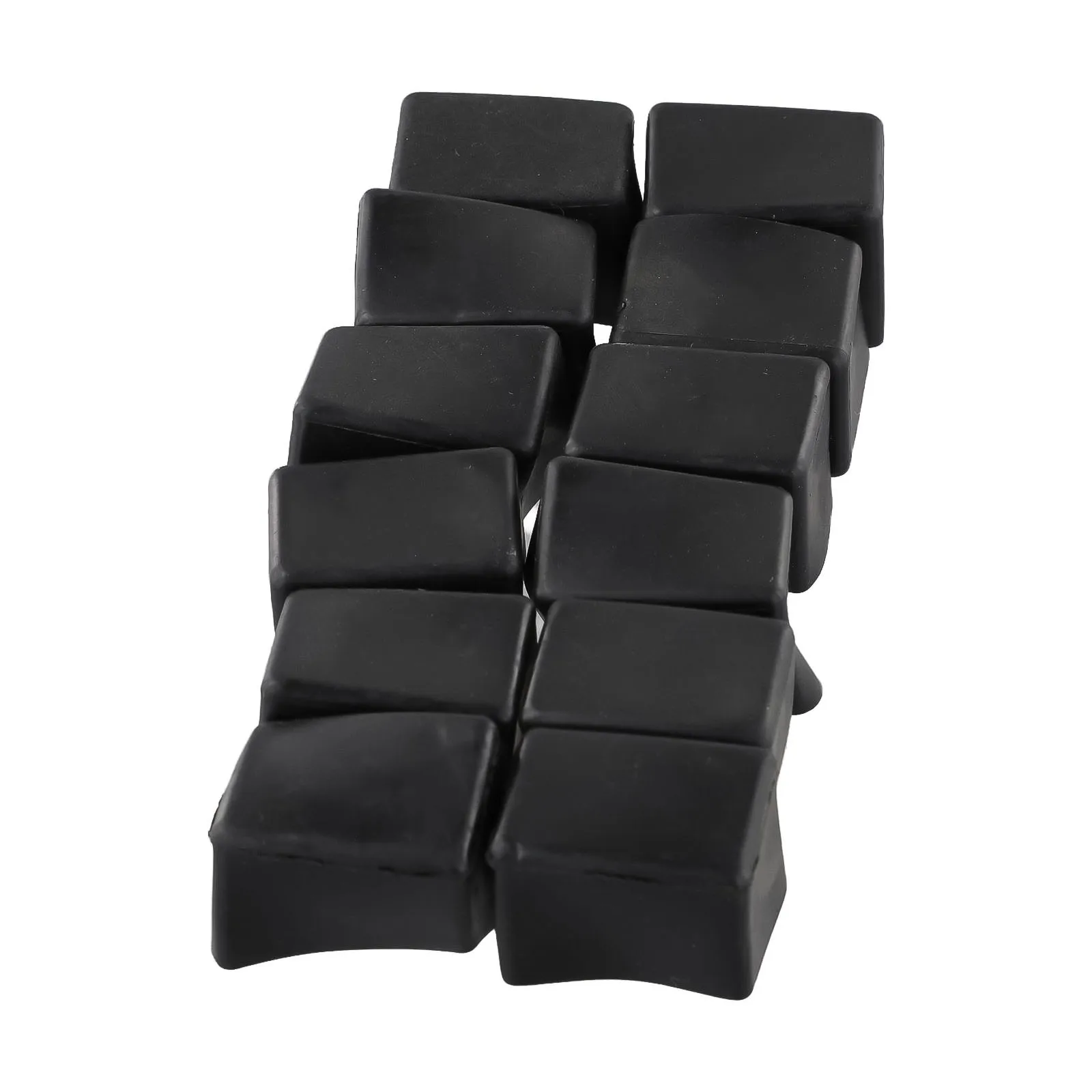 12pcs/Set Chair Table Foot Protector Chair Leg Cap Rubber Feet Protector Pads Furniture Table Covers Furniture Accessories 4