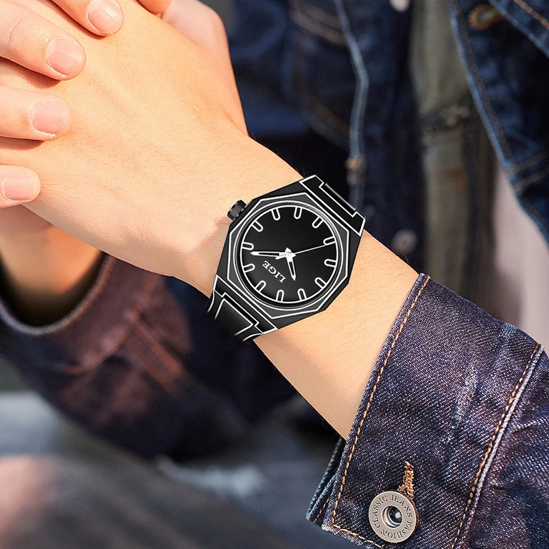 LIGE Men Watch Fashion Quartz Wrist Watches For Men Top Brand Luxury Military Sports Waterproof Chronograph Relogio Masculino